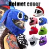 Kleding Kerstmotorhelmhelm Cover Santa Claus Hoed Volledig gezicht grappige plush Moto helm decoratie Xmas Motorcycle skiën accessorie