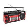 Portable FM Radio haut-parleur rétro magnétique magnétique Bluetooth 5.0 MUSIC PLATY MUSIQUE RADIO MULTIQUE MULTIQUE AMFMUSB MP3 BOOMBOX 240415