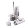 Stainless Steel Spice Rack Cruet Condiment Spice Jars Set Salt and Pepper Seasoning Cooking Multi-purpose Kitchen Tool