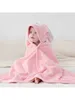 Filtar Swaddling 1 Pack Cartoon Hooded Children Bath Handel Baby Cloak Bath Thandel Badrob Bad Bad Bad Bedrum Hem Robe Beach Bath Handduk