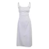 Robes sexy urbaines 064 MIDI BLANC MIDI ROBLE SUMBRÉE SUMPRIQUE TAIS