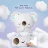 Bambole peluche che respirano koala baby che rilassano sleep sleep sleep e giocattolo musicale con suono leggero neonato sensoriale comodo Giftsl2404