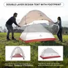 Camping Tent Ultralight Portable Cloud Up 1 Person Shelter Tent Folding Backpack Waterproof Tent Travel Beach Tent 240422