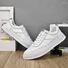 Casual Shoes Mens oryginalne skórzane mężczyźni wsuwane wygodne trampki mody męskiej oddychają