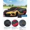 Couvercle de voiture Joytutus pour C8 Corvette 2020-2024 Stingray Z06 Z51 Cabriolet - Sun Rain UV Protection avec modernisation intérieure en coton