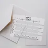 Speicherflaschen 4 PCs Schriftzeichen Guide Kinder Schablonen Nähen Adressvorlage Umschlag Formen hohl aus