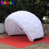 10m dia (33ft) with blower Party Disco igloo inflatable half dome tent with 2 circle windows,event golf marquee for advertising