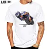 Męskie koszulki Miguel Oliveira 88 2023 GP Champion Rider T-shirt NOWOŚĆ MĘŻCZYZN KRÓTKI SLVE MOTO BOY Casual TS Motorcycle Jazda Białe topy T240425