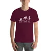 Polos da uomo Swim Bike Run Girl T-shirt vestiti vintage plus size