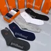 2024 Diseñador Diseñador de calcetines Berathable Berathable Long Fashion Brand Sport Scoks Stocking