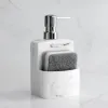 Organisation Kitchn Sink Countertop Liquid Hand Soap Dispenser Pump Bottle Caddy Sponge Holder Badrum för lagring och organisation