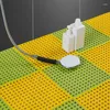 Badmatten Badezimmer Plastikraum 30 weiche Mattenschlupfboden Duschtür Nicht Spleißen 2pcs Teppich Mesh El Pvc