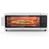 Revolutionize Your Kitchen with the Fabuletta 10-in-1 Air Fryer Toaster Oven Combo - 1800W Power, Flip-Up Away Capability, Oil-Less Cooking, Fits 12" Pizza and 9 Slices