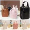 Cosmetic Bags Korean Carry-on Makeup Bag For Women Elegant PU Leather Pouch Travel Toiletries Organizer Storage Handbag