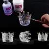 Vloeistoffen Professionele nagelacrylpoeder en vloeistofmonomeerkunst voor manicure extensieset kit kristal glitter nagels tips snijgereedschap