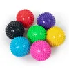 Fitness Balls Colorf Pvc Spiky Mas Ball For Body Deep Tissue Back Pain Relief Yoga Acupressure Drop Delivery Sports Outdoors Supplies Dhpcv