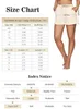 Golf Women Cotton Casual Lounge Shorts 2.75 Szkiełka potu z kieszeniami wygodne luźne dopasowanie letniej plażowe sporty szorty 240422