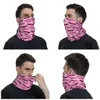 Fashion Face Masks Neck Gaiter Monster High Anime Bandana Neck Cover Printed Pink Balaclavas Magic Scarf Cycling Outdoor Sports for Men Women Adult Winter Y240425