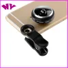 Sprzedanie soczewek Universal Clip 235 stopnia Super Fish Eye Camera Fisheye na Apple iPhone Samsung Xiaomi Huawei Poniższe obiektywy telefonu komórkowego