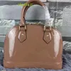 Modedesigner -Schalenbeutel Handtaschen mit Seidenschal und Schlüssel echter Leder -Crossbody -Bag -Staubbeutel ca. 25 cm