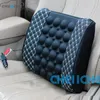 Couvre le siège d'auto Coussin de massage électrique pour soutenir les soins de santé PAD LUMBAR AUTO Cuir