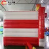 free door ship new design inflatable ice cream truck snack booth, inflatable food booth stand for sale