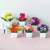 Decorative Flowers Artificial Bonsai Fresh-keeping Simulation No Watering Maintenance Free Fake Potted Plant Home Decoration