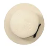 Chapeaux à bord large chapeau seau d'été Nouveau femme femme de soleil seau c ruban top plate str du chapeau cs cs panama féminins chapeau de soleil brim arc str de plein air j240425