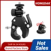 Acessórios Hongdak GoPro Hero 11 10 9 Bicycle Motorcycle Holding Holding Mount Mount para Go Pro 7 6 Insta 360 Acessório de câmera de ação