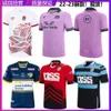 Jogging 22-23 Inghilterra Rhinos scozzese Cardiff Home Olive Jersey Shirt di addestramento in inglese NRL NRL