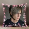 Pillow Kiss Leon Kennedy Decorative Pillowcase 40x40 Double Side Girlfriend Pillows Case 45x45 Couples Boyfriend Pillow Cover 50x50