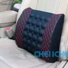 Car Seat Covers Electric Massage Back Cushion For Support Health Care Lumbar Pad Auto Pillow Leather