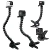 Kameror Justerbar guoshals käkar flex klämmmontering eller GoPro Hero 12 11 10 9 SJCAM YI DJI ACTION CAMERA TRIPOD CLIPSBRACKET Tillbehör