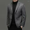 Costumes masculins 2024 - Business Casual Trend Style italien Slim Fit Fashion Fashion Hébergement de voyage Blazer en laine de voyage