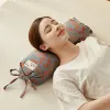 Pillow Cotton Gauze Buckwheat Leather Phone Case Cylindrical Pillow Cervical Support Improve Sleeping Candy Shaped Pillow