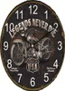 Wall Clocks 16 Inch Rustic Farmhouse Vintage Wall Clock Motorcycle Legends Never Die Large Race Route Silent Battery Operated Wall6907917