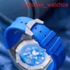 AP Gentlemen's Wrist Watch 26589io Titanium Blue Calal