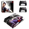 스티커 Uncharted 4 A Thief 's End PS4 Pro Skin Sticker for Sony PlayStation 4 콘솔 및 컨트롤러 PS4 Pro 스킨 스티커 데칼 비닐