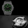 High Quality Rainbow Diamond Watch Men's ONOLA Cow Belt Waterproof Mechanical Watch