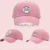 Chaps de bille de créateur nouveau chapeau mignon rose chat patch de baseball casquette petite chapeaux de chapeau de canard de canard