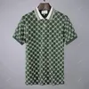 2024SS Summer Luxus Italien Polo Designer-Shirts High Street Stickerei Strumpfband Schlangen kleine Bienendruckkleidung Kleidung Mens Marke Polos Shirt Asian Size M-3xl