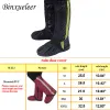 Boots Unisexe Fluorescent Rain Shoes Cover Bottes Réutilisables Couvre-pluie pour chaussures SHAUTRES DE MOTOPOSION DE MOTOBORCES COUVERT