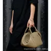 Женская сумочка L Linndies Cowhide Wax Thread Thread Handsewn Mini Bag Mini Handheld One Plouds Crossbody Sag Sag