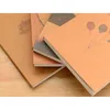 1pcs kraft Paper Notebbook Cite Pirint Daily Book Pocket Pocket Portabl