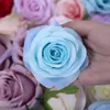 Dekorativa blommor 5st Artificial Rose Flower Silk Wall Wadding Bakgrund Diy Wedding Home Decoration Scrapbook Accessories