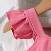 Kleidungssets Kleinkind Babygirl Röcke Outfit Frühling Sommer Kinder Kleidung ärmellose Strickweste Top plissierte einen Line -Rock Set 6 Monate