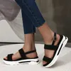 Slipper Shoes Woman 2024 Trend Women Summer Shoes Beach Plus Size Womens Sandals Buckle Footwear Women Sandals Shoes Zapatos De MujerL2404