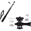 アクセサリQQT for Gopro Monopiede Tripod Allungabile corpatile Monopitiede Selfie Stick for Go Pro Hero11 10 9876 5 Xiaoyi/SJ4000