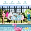 Sacs de rangement extérieurs pour piscine flotte sac en mesh jouet organisateur de balles conteneurs lourds