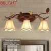 Vägglampor 86 Ljus modern retro sconce lamp ledande kreativ fågeldekor spegel ljus för hem levande sovrum sängkorridor